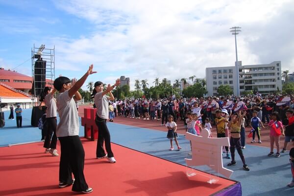 臺東縣政府慶祝112年　國慶　升旗典禮 王副縣長期台東更好 共同守護家園 